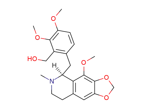 (2,3-dimethoxy-6-{[(5S)-4-methoxy-6-methyl-5,6,7,8-tetrahydro[1,3]dioxolo[4,5-g]isoquinolin-5-yl]methyl}phenyl)methanol