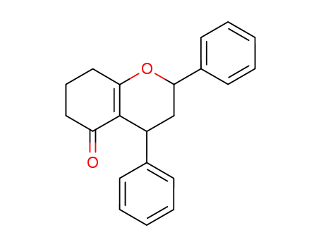 Molecular Structure of 72567-19-2 (5H-1-Benzopyran-5-one, 2,3,4,6,7,8-hexahydro-2,4-diphenyl-)