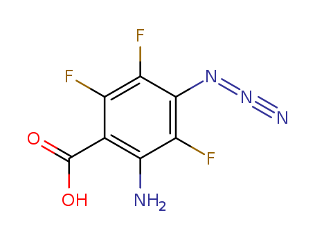 Benzoic acid, 2-amino-4-azido-3,5,6-trifluoro-