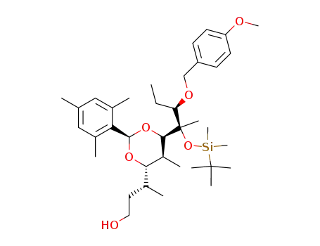 (3R,4S,5S,6R,7R,8R)-7-<(1,1-Dimethylethyl)dimethylsilyloxy>-8-(4-methoxybenzyloxy)-3,5,7-trimethyl-4,6-(2,4,6-trimethylbenzylidenedioxy)decan-1-ol