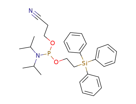 2-(triphenylsilyl)ethyl 2-cyanoethyl N,N-diisopropylphosphoramidite