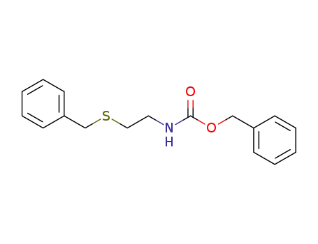 Molecular Structure of 88738-52-7 (Carbamic acid, [2-[(phenylmethyl)thio]ethyl]-, phenylmethyl ester)