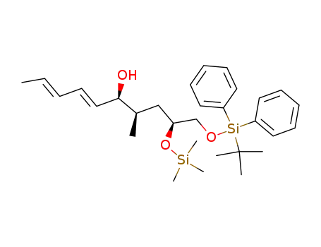 (2S,4R,5S,6E,8E)-1-<(tert-butyldiphenylsilyl)oxy>-4-methyl-2-<(trimethylsilyl)oxy>-6,8-decadien-5-ol