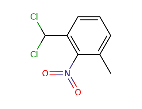 Molecular Structure of 99318-68-0 (3-Methyl-2-nitrobenzal chloride)