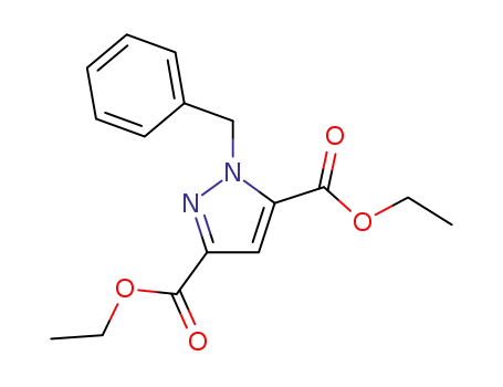 diethyl 1-benzylpyrazole-3,5-dicarboxylate