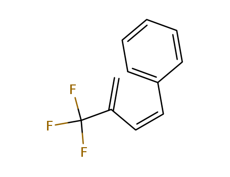Molecular Structure of 138559-90-7 (Benzene, [3-(trifluoromethyl)-1,3-butadienyl]-, (Z)-)