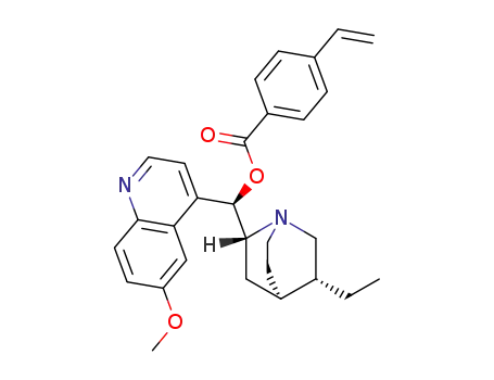 Molecular Structure of 144864-96-0 (Dihydroquinine 4-vinylbenzoate)