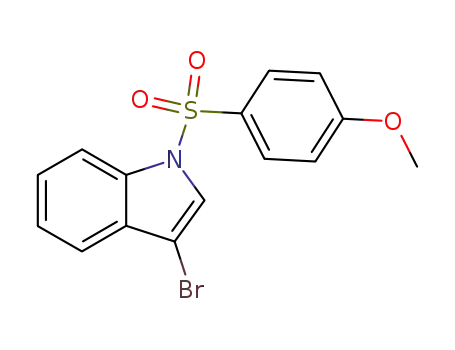 3-bromo-1-(4-methoxyphenylsulfonyl)indole