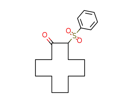 2-benzenesulfonylcyclododecanone