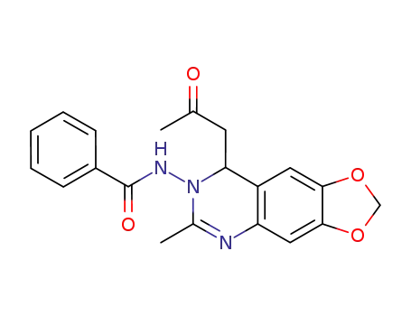 N-[6-Methyl-8-(2-oxo-propyl)-8H-[1,3]dioxolo[4,5-g]quinazolin-7-yl]-benzamide