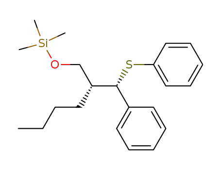 Trimethyl-[(R)-2-((S)-phenyl-phenylsulfanyl-methyl)-hexyloxy]-silane