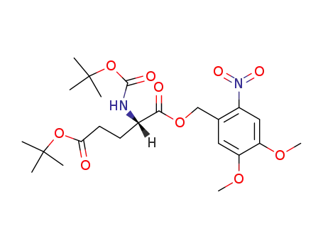 1-<(4',5'-dimethoxy-2'-nitrophenyl)methyl> 5-tert-butyl N-(tert-butoxycarbonyl)glutamate