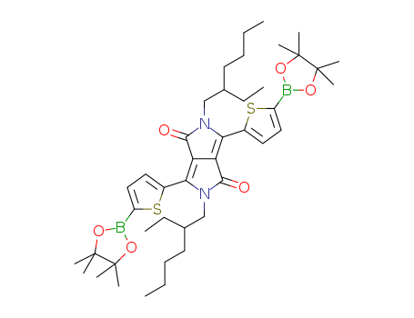 2,5-Bis(2-ethylhexyl)-3,6-bis(5-(4,4,5,5-tetramethyl-1,3,2-dioxaborolan-2-yl)thiophen-2-yl)pyrrolo[3,4-c]pyrrole-1,4(2H,5H)-dione