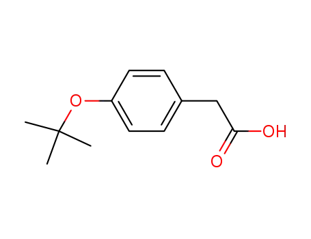 Molecular Structure of 135066-21-6 (4-TERT-BUTOXYPHENYLACETIC ACID)
