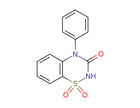 4-Phenyl-1lambda~6~,2,4-benzothiadiazine-1,1,3(2H,4H)-trione