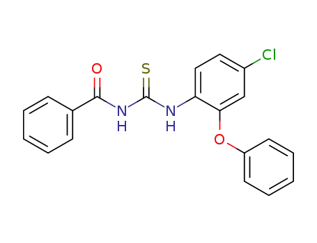 1-Benzoyl-3-(4-chloro-2-phenoxy-phenyl)-thiourea