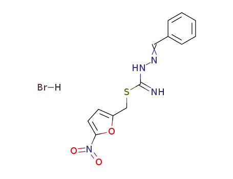 1-benzylidene-3-(5-nitro-2-furfuryl)thiosemicarbazonium bromide
