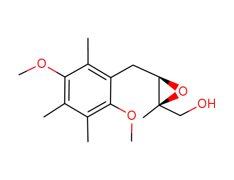 (2R,3R)-4-(2',5'-dimethoxy-3',4',6'-trimethylphenyl)-2,3-epoxy-2-methylbutanol