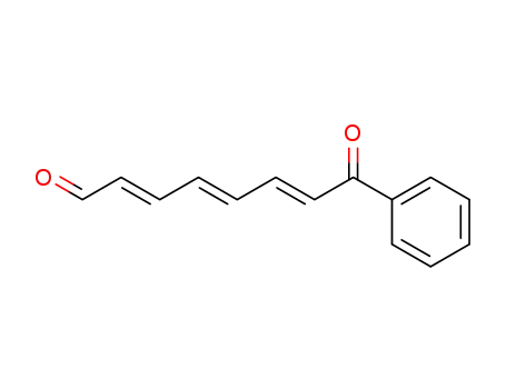 Molecular Structure of 139591-45-0 (2,4,6-Octatrienal, 8-oxo-8-phenyl-, (E,E,E)-)