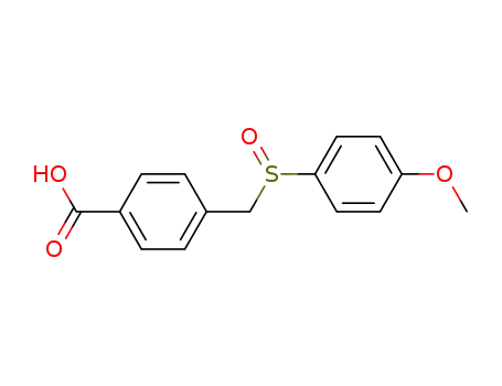 4-(4-Methoxy-benzenesulfinylmethyl)-benzoic acid