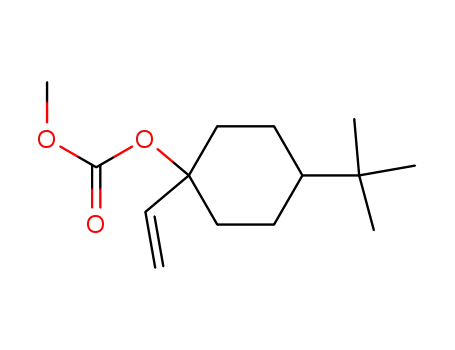Carbonic acid 4-tert-butyl-1-vinyl-cyclohexyl ester methyl ester