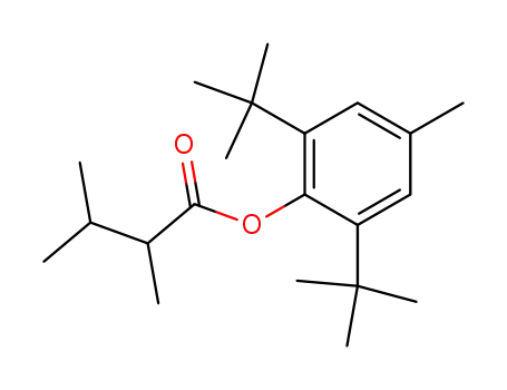 Butanoic acid, 2,3-dimethyl-, 2,6-bis(1,1-dimethylethyl)-4-methylphenyl
ester