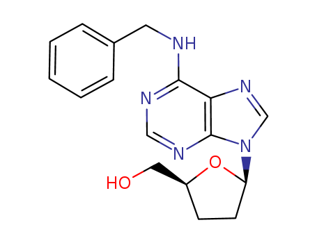 N^6-BENZYL-2',3'-DIDEOXYADENOSINE