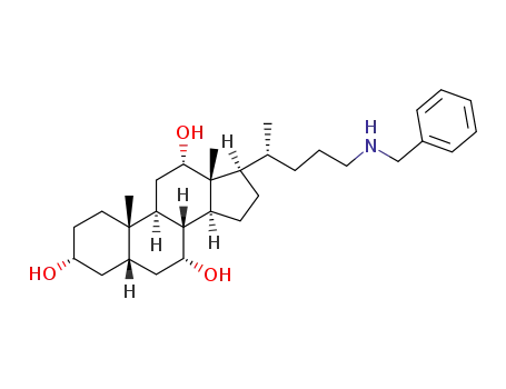 N benzyl(3α,5β,7α,12α)3,7,12-trihydroxy-cholan-24-amine