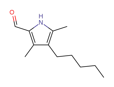 3,5-dimethyl-4-pentyl-1H-pyrrole-2-carbaldehyde