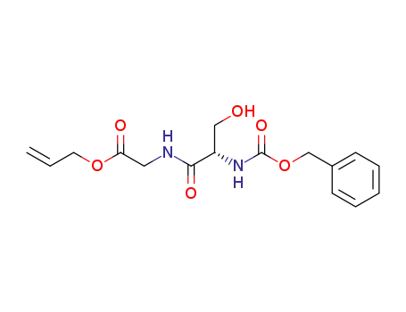 Glycine, N-[N-[(phenylmethoxy)carbonyl]-L-seryl]-, 2-propenyl ester