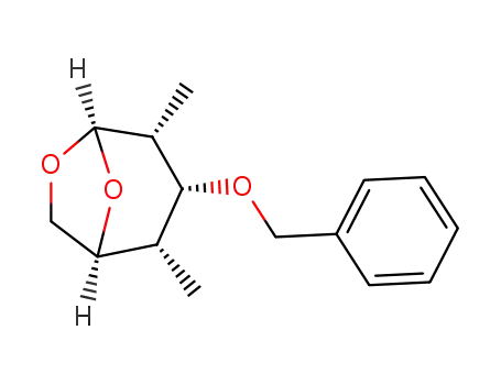 1,6-Anhydro-3-O-benzyl-2,4-dideoxy-2,4-di-C-methyl-β-D-allopyranose