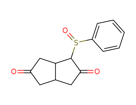 2,5(1H,3H)-Pentalenedione,tetrahydro-4-(phenylsulfinyl)- cas  89074-11-3