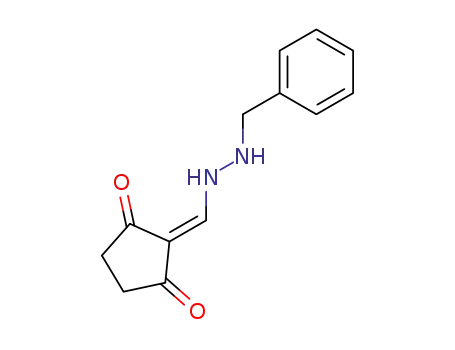 2-<(2-(phenylmethyl)hydrazino)methylene>-1,3-cyclopentanedione
