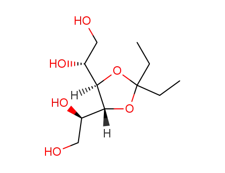 (R)-1-[(4R,5R)-5-((R)-1,2-Dihydroxy-ethyl)-2,2-diethyl-[1,3]dioxolan-4-yl]-ethane-1,2-diol