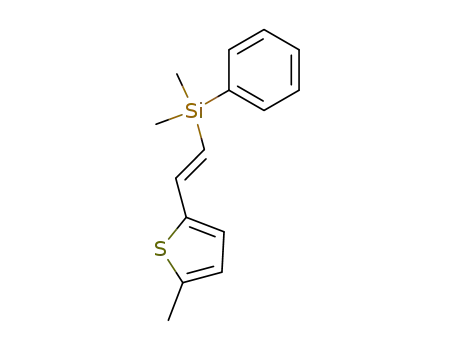 dimethyl<(E)-<2-(5-methyl-2-thienyl)ethenyl>>phenylsilane