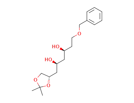 (2S,4S,6S)-8-(benzyloxy)-1,2-(O-isopropylidenedioxy)octane-4,6-diol
