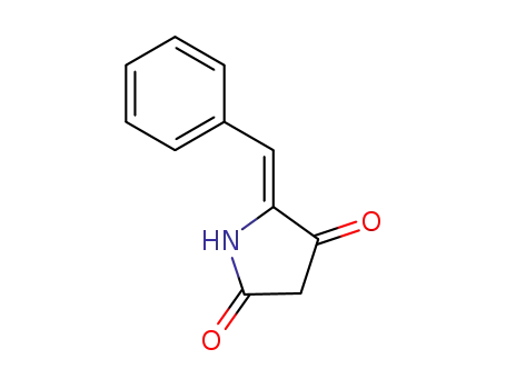 Molecular Structure of 147777-32-0 ((Z)-5-benzylidenepyrrolidine-2,4-dione)