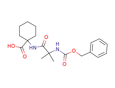 1-(2-Benzyloxycarbonylamino-2-methyl-propionylamino)-cyclohexanecarboxylic acid