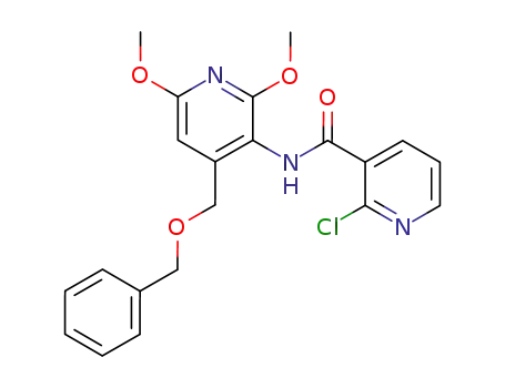 2-chloro-N-<4-<(benzyloxy)methyl>-2,6-dimethoxy-3-pyridinyl>-3-pyridinecarboxamide
