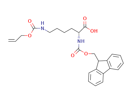 (2R)-2-(9H-fluoren-9-ylmethoxycarbonylamino)-6-(prop-2-enoxycarbonylamino)hexanoic acid