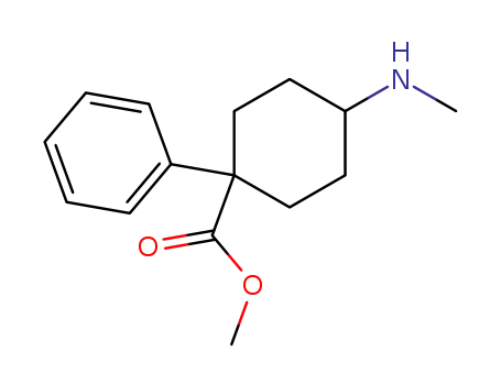 4-Methylamino-1-phenyl-cyclohexancarbonsaeuremethylester