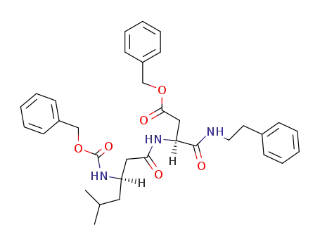 Z-β-homo-D-Leu-Asp(OBzl)-NHCH2CH2C6H5