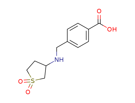 4-[(1,1-DIOXO-TETRAHYDRO-1-THIOPHEN-3-YLAMINO)-METHYL]-BENZOIC ACID