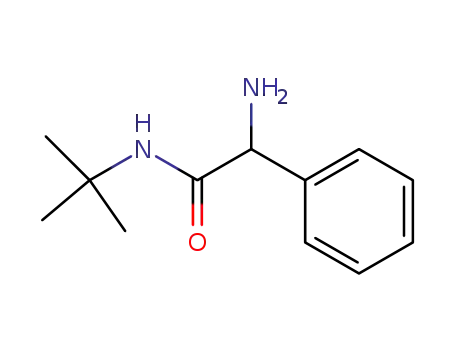 Molecular Structure of 112162-59-1 (Benzeneacetamide, a-amino-N-(1,1-dimethylethyl)-)