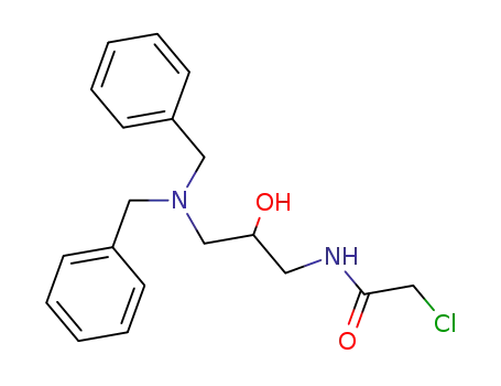 2-chloro-N-(3-(dibenzylamino)-2-hydroxypropyl)acetamide