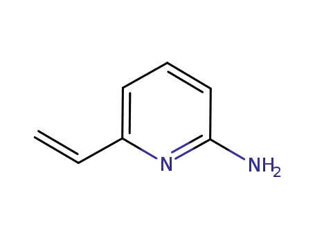 Molecular Structure of 102000-56-6 (2-Pyridinamine,6-ethenyl-(9CI))