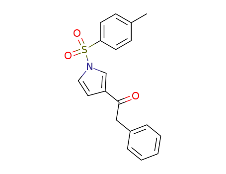 Molecular Structure of 152171-07-8 (2-phenyl-1-[1-(toluene-4-sulfonyl)-1H-pyrrol-3-yl]ethanone)