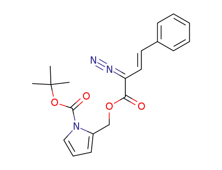 <1-(1,1-dimethylethoxycarbonyl)-2-pyrrolyl>methyl 2-diazo-4-phenyl-3(E)-butenoate