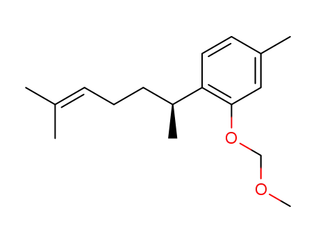 1-((S)-1,5-Dimethyl-hex-4-enyl)-2-methoxymethoxy-4-methyl-benzene