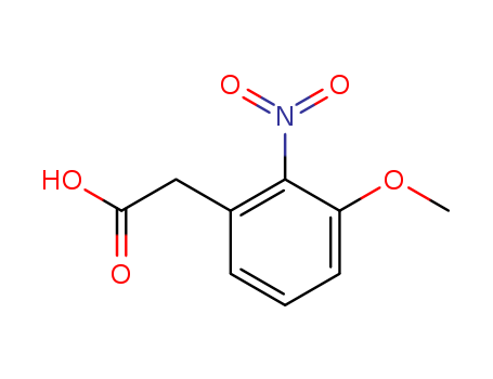Benzeneacetic acid, 3-methoxy-2-nitro-